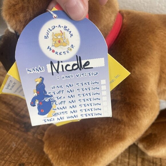 BABW Build A Bear 15" Boxer Bulldog Dog Kennel Pals Plush Mom Magnet Nose - Picture 10 of 12